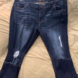 Rue 21 mid rise skinny jeans jeggings